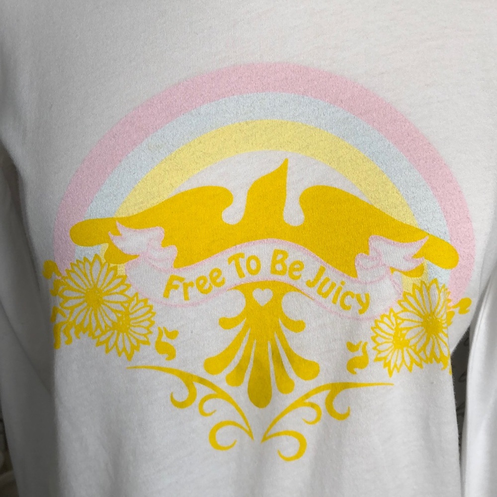 Juicy Couture ‘Free to be Juicy’ LS T-shirt